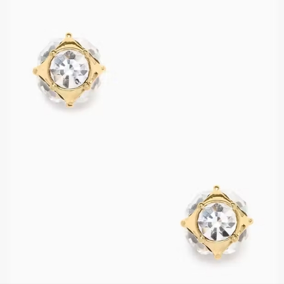 Kate Spade Gold and Silver Stud Earrings - Picture 1 of 10